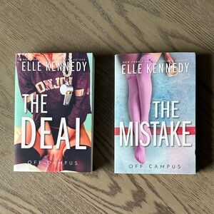 Elle Kennedy 'The Deal' and 'The Mistake' — Off Campus Series, Original Covers